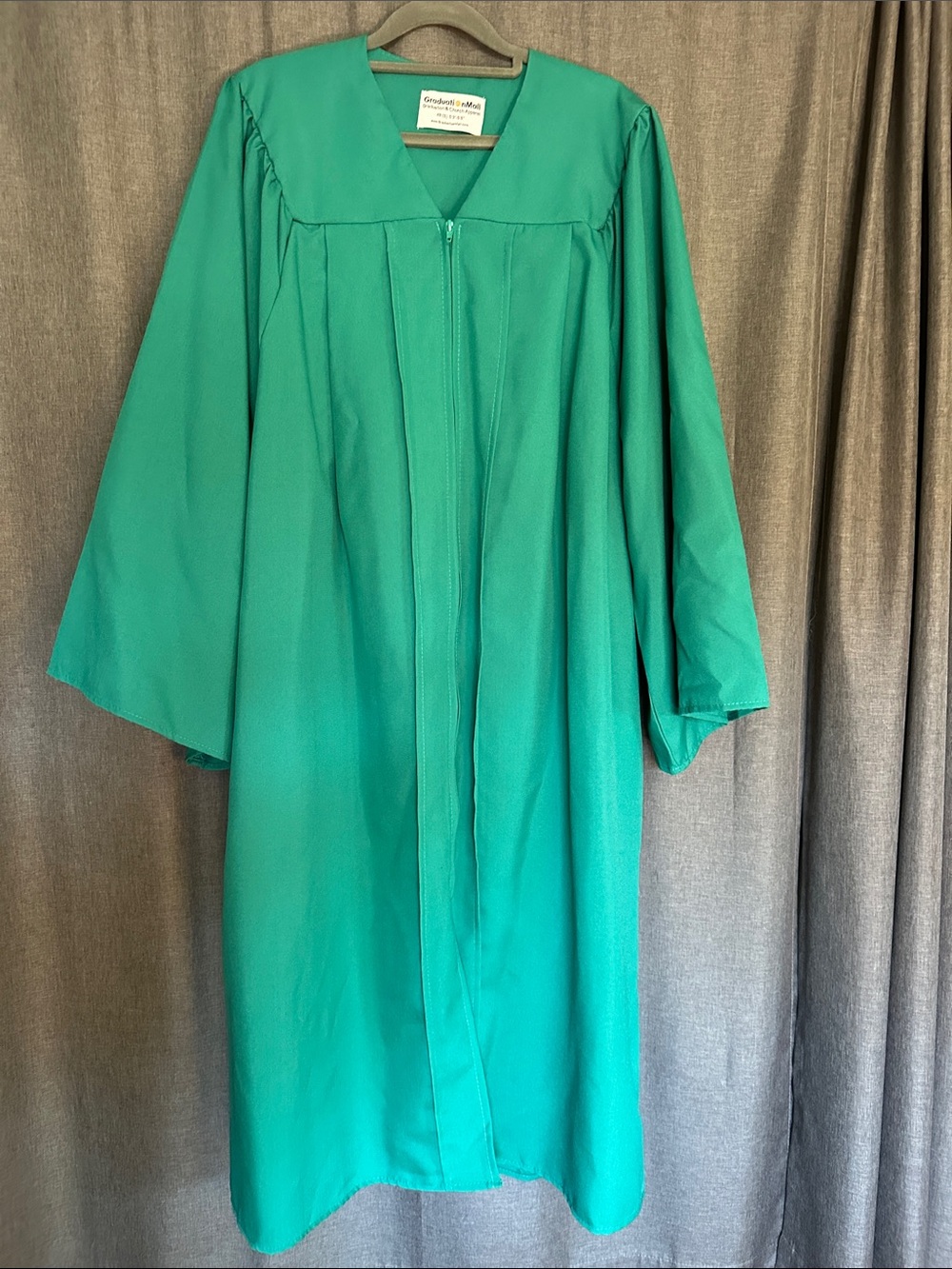 Graduation Gown in Green